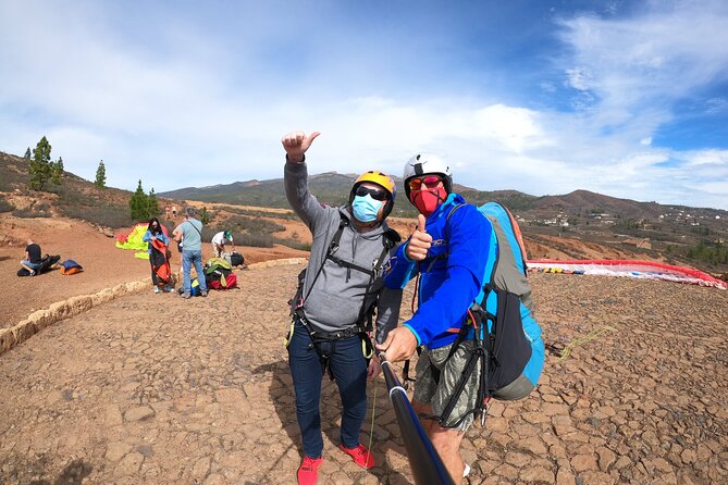 Acrobatic Paragliding Flight with Spanish Champion in Tenerife - What the $180.62 price includes