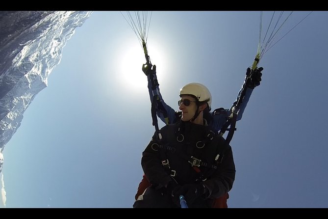 Acrobatic Paragliding Tandem Flight over Chamonix - What the acrobatic flight feels like