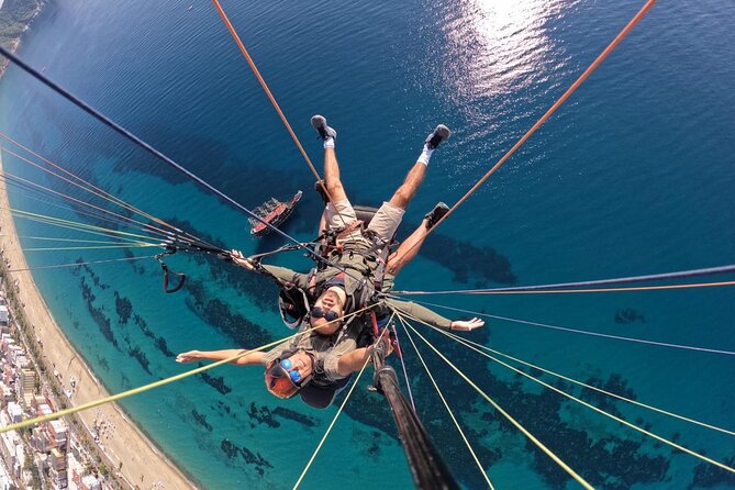 Alanya Paragliding and Cleopatra Beach from Antalya - Transfers, meeting point, and group size