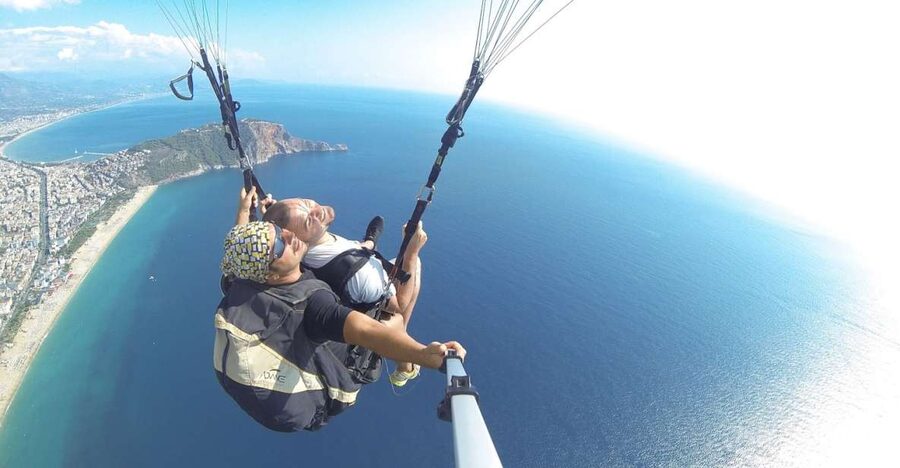 Alanya: Tandem Paragliding Experience Over Cleopatra Beach - Key points to know before booking