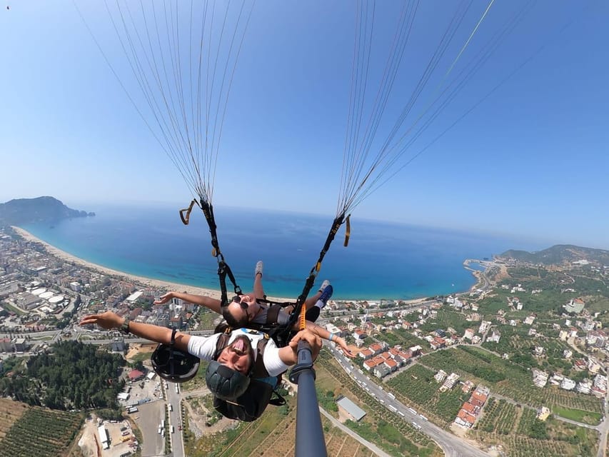 Alanya: Tandem Paragliding Flight to Cleopatra Beach - Cleopatra Beach makes the landing memorable