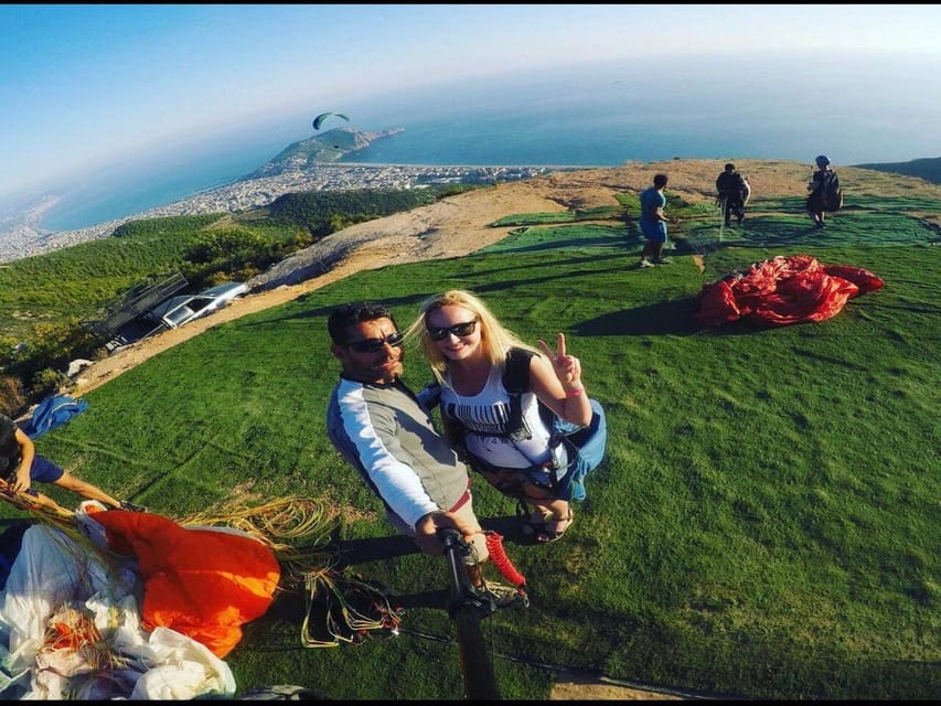Alanya: Tandem Paragliding Flight to Cleopatra Beach - Takeoff requires a short, fast run