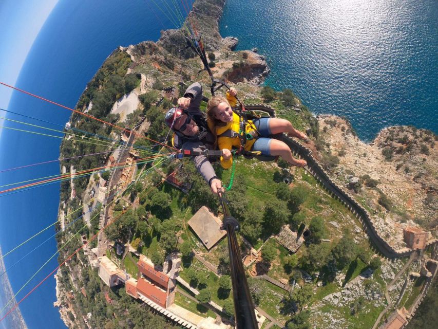 Alanya: Tandem Paragliding from 700m with Meeting or Pick Up - How the price works at $77