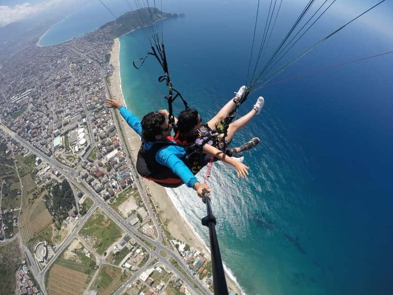 Alanya: Tandem Paragliding SkyDiving With Pick-up & Drop-off - Safety, Health, and Weather Rules