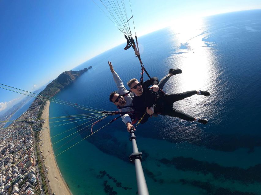 Alanya: Tandem Paragliding with Hotel Pickup - The safety briefing keeps the nerves under control