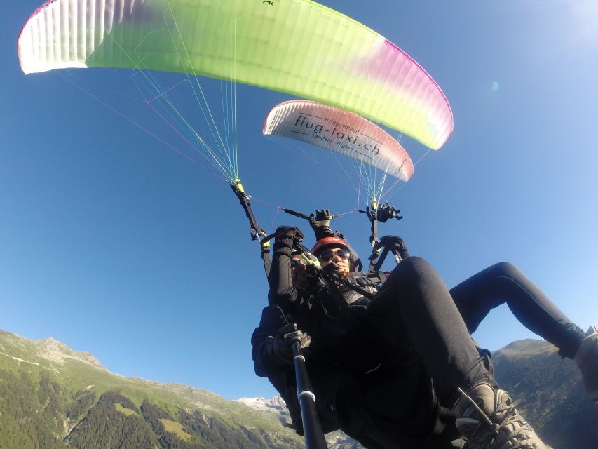Aletsch Arena: Paragliding Tandem Flight Basic - Meeting Your Pilot Beside the Fiesch Landing Field