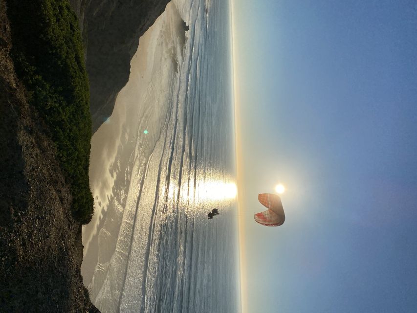 Algarve Coast: Paragliding Experience - Takeoff over the red cliffs