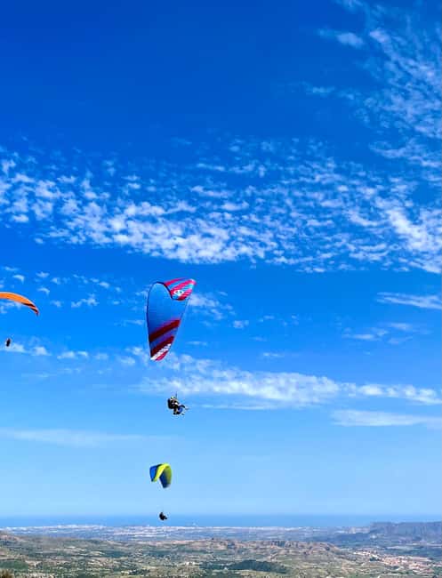 Alicante: Santa Pola, Benidorm Tandem Paragliding Experience - Booking, cancellation, and practical planning