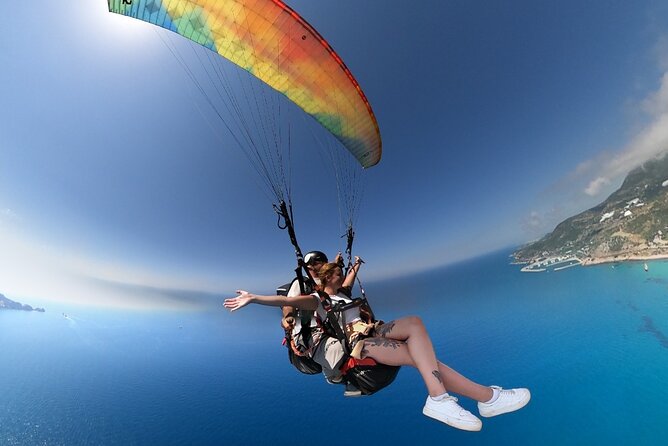 Antalya Alanya Paragliding Takeoff From 700 Meters - What happens at the mountain launch