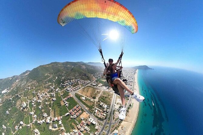 Antalya / Belek : Tandem Paragliding By Local Expert Pilots - The launch above Alanya