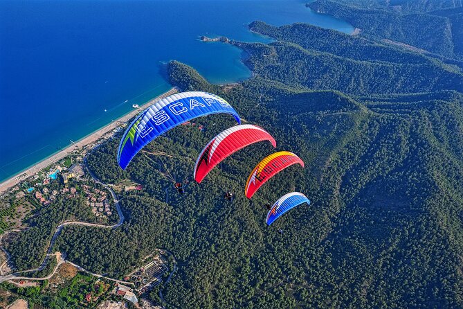 Antalya Tahtalı Summit Tandem Paragliding with Cable Car Transfer - From Kemer pickup to the Tekirova office