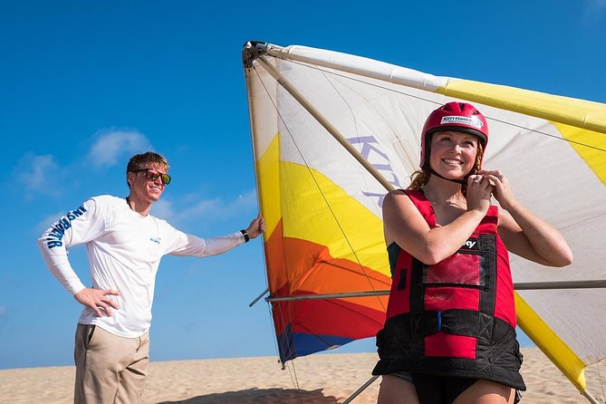 Beginner Hang Gliding Lesson - Jockey’s Ridge gives the lesson a proper sense of place