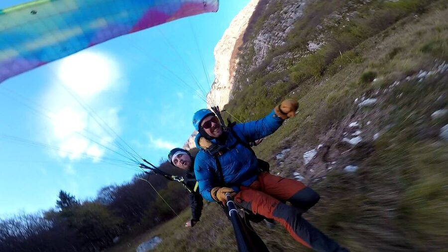 Bovec: Tandem paragliding in Julian Alps - What the flight feels like from launch to landing