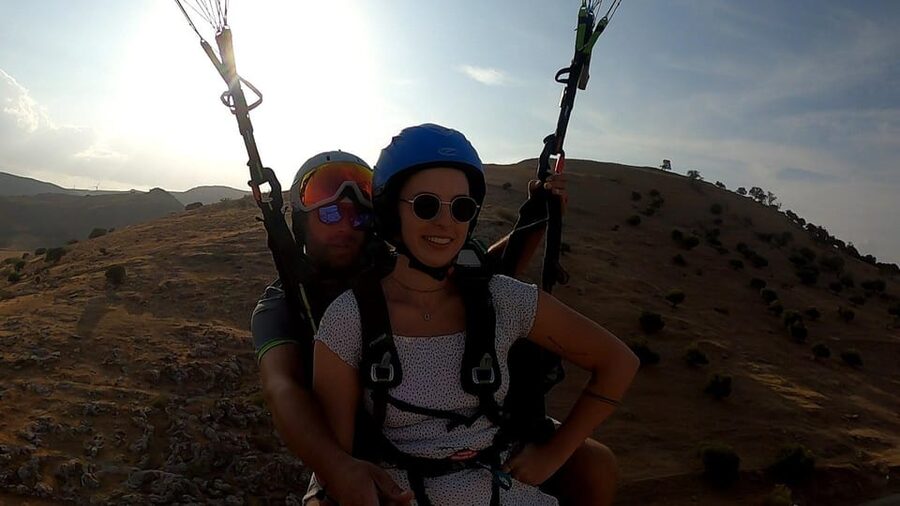 Caminito Del Rey Environment: Tandem paragliding flights - Who will enjoy this most
