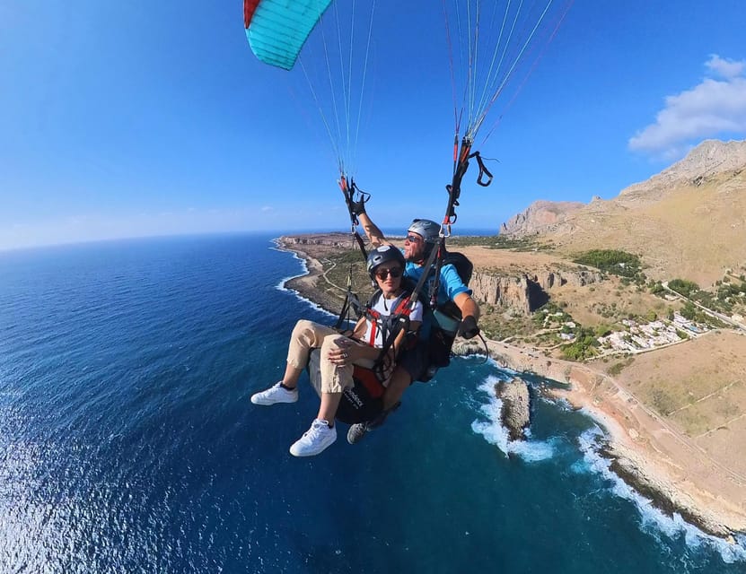 Cefalù: tandem paragliding flight and insta360 video - Practical advice for a smoother flight