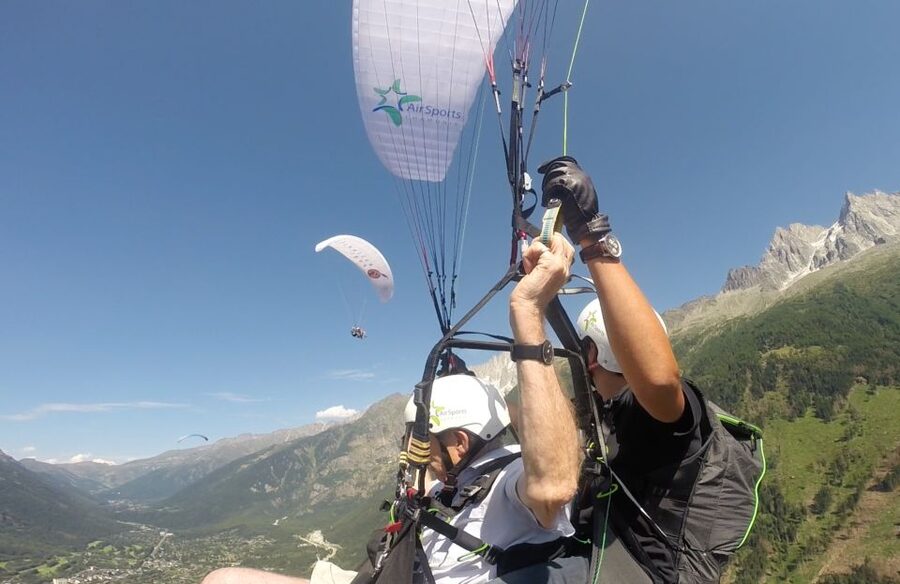 Chamonix and Paragliding Tour - Leaving Geneva for Chamonix