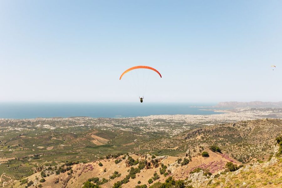Chania: Tandem Paragliding Flight in Crete - Twenty minutes above Chania