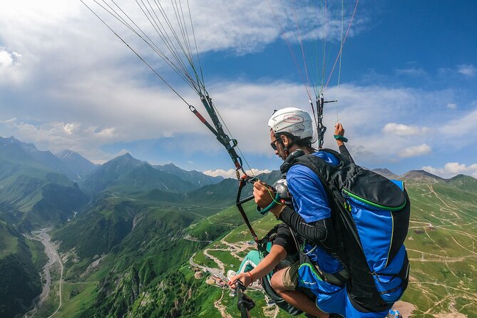 Cloudbase Paragliding in Gudauri, Georgia - The GoPro footage is more useful than a souvenir photo