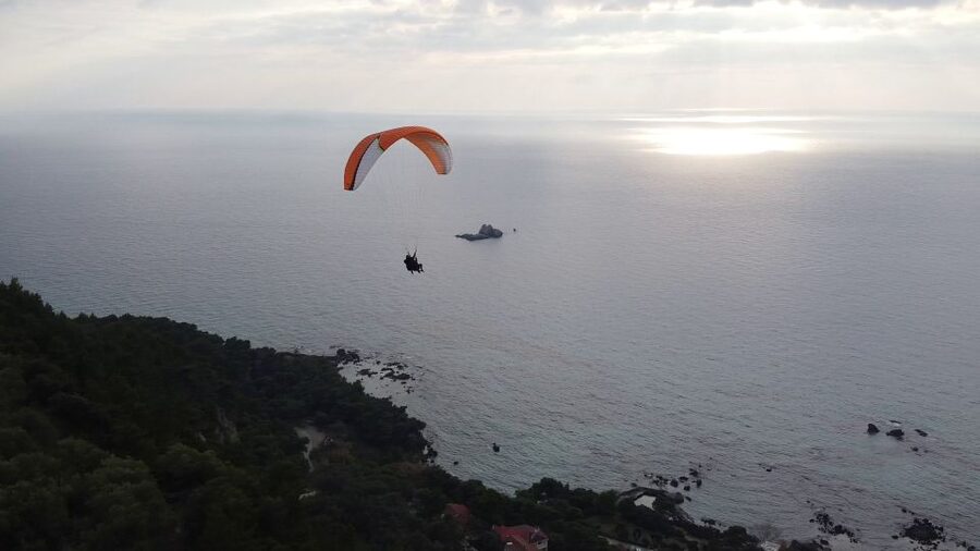Corfu: Paragliding Tandem Flight Above Pelekas Town - Key points about flying above Pelekas