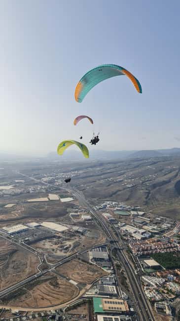 Costa Adaje: Paragliding from 1100m - Incredible landscape! - The launch: simple steps, careful instructions