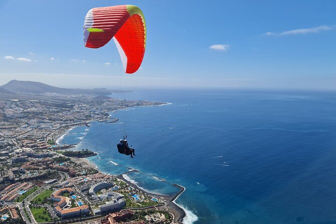 Costa Adeje paragliding, the best tandem flight in Tenerife - What the flight feels like for a first-timer