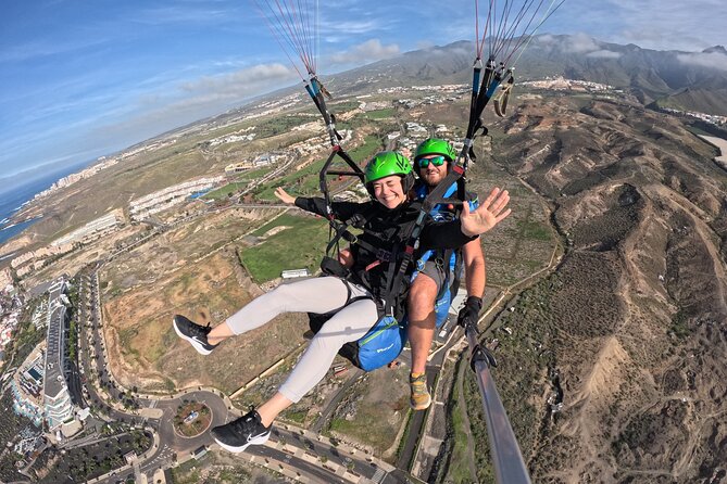 Costa Adeje paragliding, the best tandem flight in Tenerife - Meeting at TU TREBOL Adeje