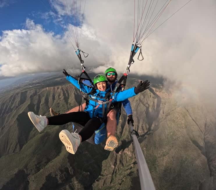 Costa Adeje, Paragliding with pick up service and 5 free photos! - Booking value and cancellation flexibility