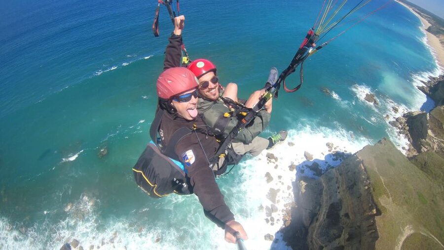 Costa de Caparica: Paragliding Tandem Flight - Why the Weather Rules the Day