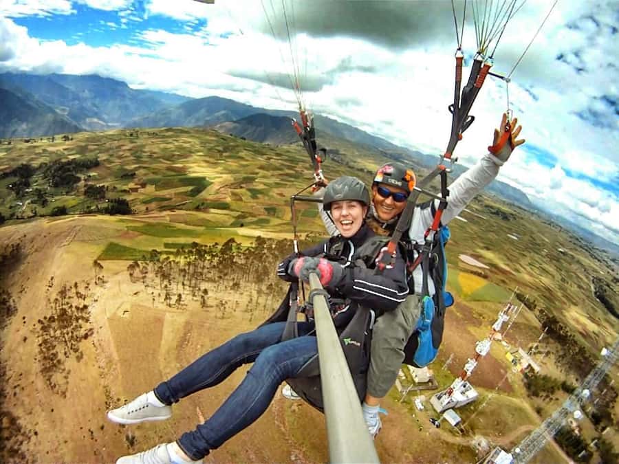 Cusco: Tandem Paragliding in The Sacred Valley of The Incas - The launch site at 3,880 meters