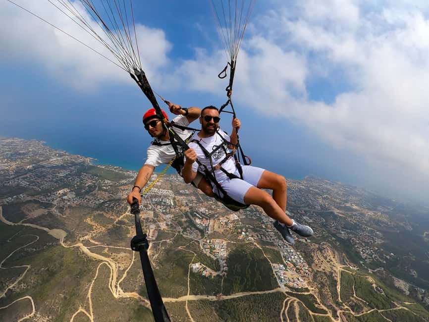 CYPRUS: Tandem Paragliding Experience - Starting at Alyakut Elektronik in Kyrenia