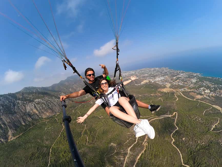CYPRUS: Tandem Paragliding Experience - Who should book this Kyrenia flight?
