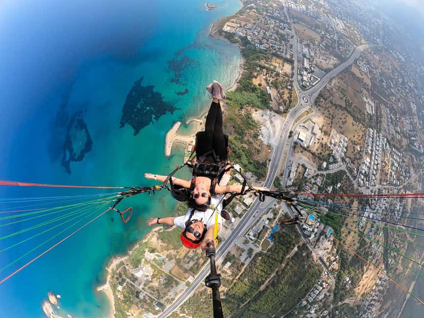 CYPRUS: Tandem Paragliding Experience - Walking to the hillside takeoff point