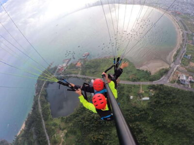 Da Nang Private paragliding experience on Monkey Mountain