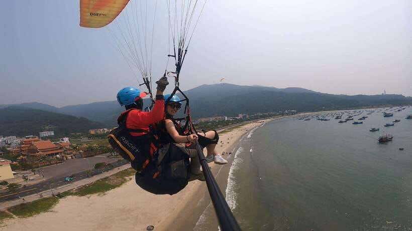 Da Nang Private paragliding experience on Monkey Mountain - Safety, weather, and seasonal weight limits