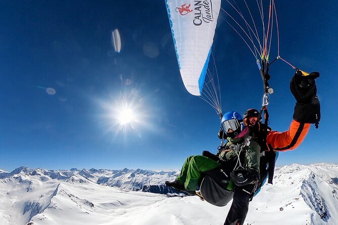 DAVOS: Paragliding Tandem Flight In Swiss Alps (Video & Photos Included) - Taking off above Davos at Jakobshorn
