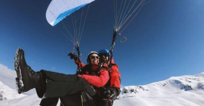 Tandem Paragliding Flight