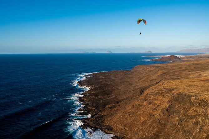 DISCOVERY FLIGHT tandem paragliding Lanzarote with pro pilot - Key points at a glance