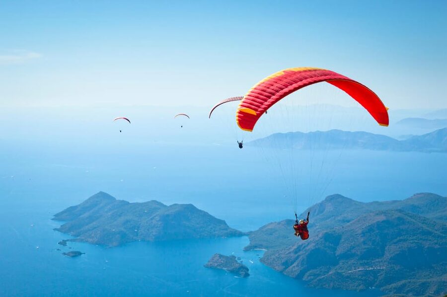 Exciting Paragliding In Fethiye Babadağ - The 30-minute Fethiye stop
