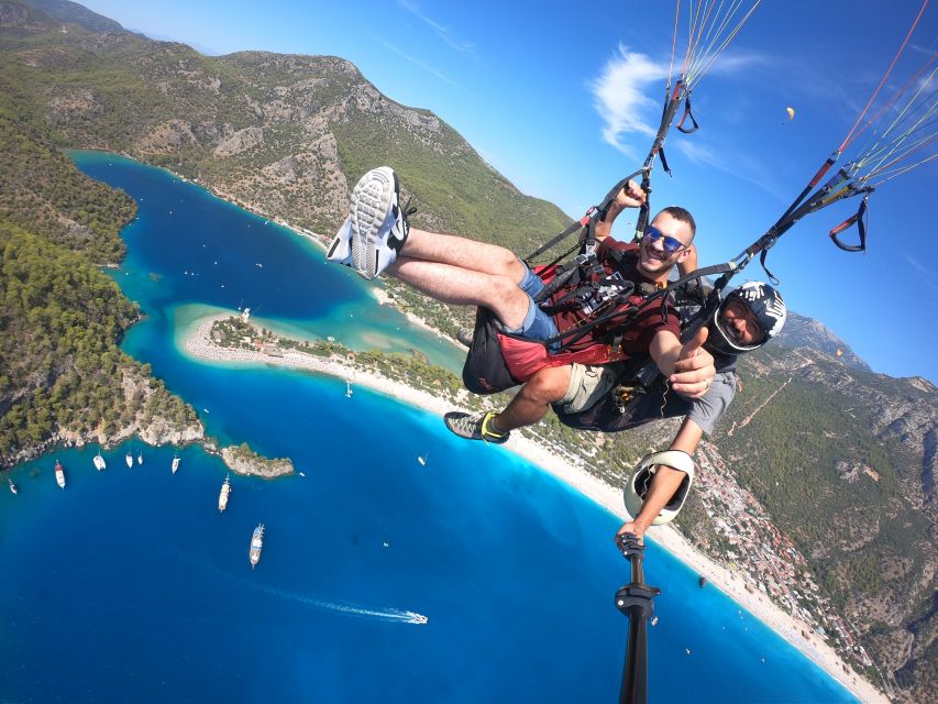 Fethiye: Babadag Tandem Paragliding Flight over Oludeniz - What the launch and flight feel like