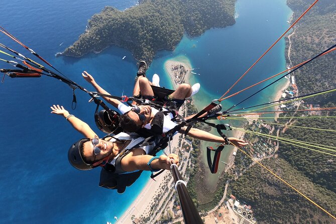 Fethiye Paragliding Experience By Local Expert Pilots - The takeoff and the flight over Oludeniz
