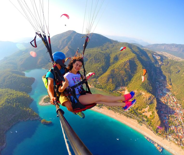 Fethiye: Tandem Paragliding Experience w/Hotel Pickup - The safety briefing and takeoff