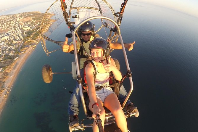 Flight experience over the beach in paragliding/paratrike in the Algarve with video. - Is $118.58 good value for 20 minutes?