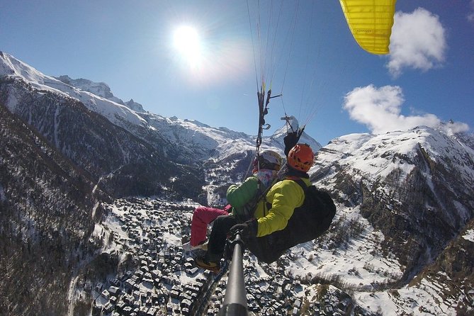 FLYMATTERHORN VIP Paragliding from Zermatt, With Matterhorn View - The ride toward the launch point