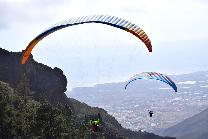 FlyTenerife Paragliding Flight - Pilots who help first-timers relax