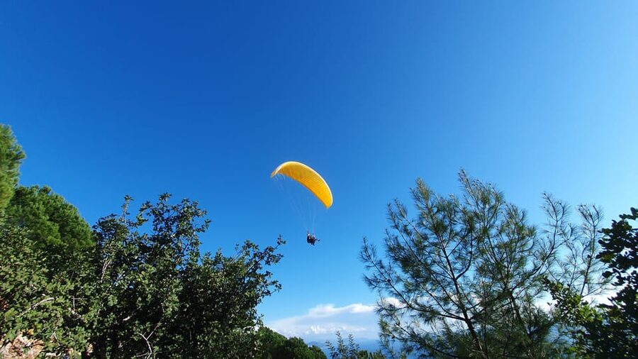 From Antalya/Alanya/Side: Paragliding Adventure - The 700-meter flight over Alanya