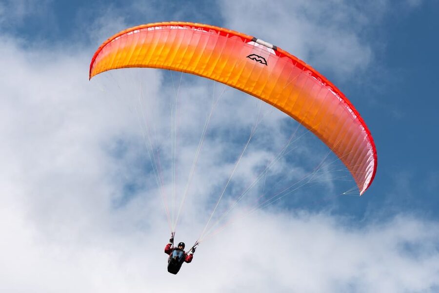 From Antalya/Alanya/Side: Paragliding Adventure - Landing on Cleopatra Beach