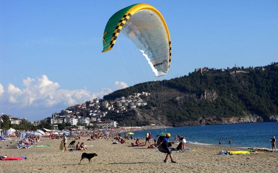From Antalya, Belek, Side Alanya Paragliding Experience - Reaching the 400-meter or 700-meter launch site