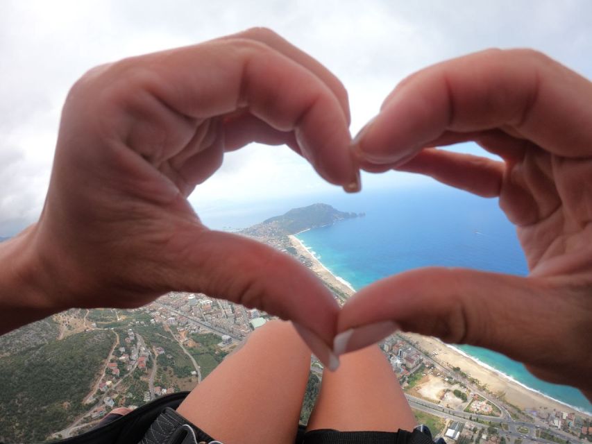 From Antalya/Side: Tandem Paragliding in Alanya - Reaching the 700-meter takeoff point
