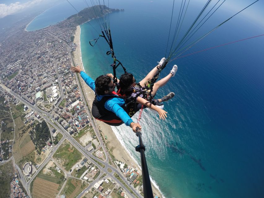 From city of Side Alanya Paragliding - Photos and videos: useful, but extra