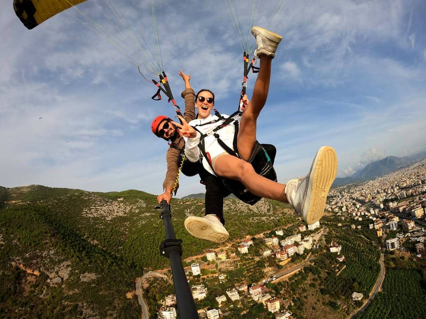 From City of Side: Alanya Tandem Paragliding w/ Beach Visit - What the $94 price really covers